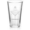 Greekgear Masonic Mixing Glass Transparent