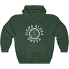 Greekgear Sigma Alpha Omega Unisex College Seal Hoodie(Forest Green)