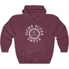 Greekgear Sigma Alpha Omega Unisex College Seal Hoodie(Maroon)