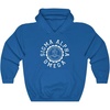 Greekgear Sigma Alpha Omega Unisex College Seal Hoodie(Royal)