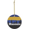 Mason Christmas Mountains Ornament