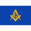 Mason/Freemason Flag Decal Sticker