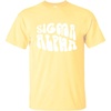 Sigma Alpha Sorority Shag T-Shirt(Maize)