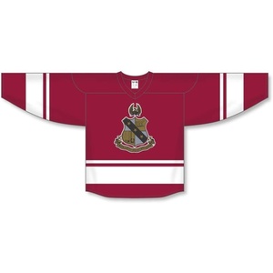 Alpha Sigma Phi League Hockey Jersey(Maroon/White)