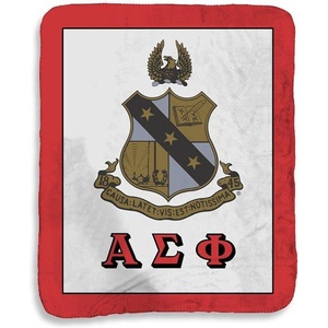 Greekgear Alpha Sigma Phi Sherpa Lap Blanket