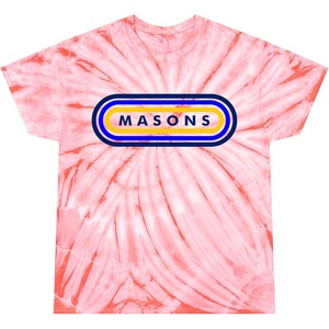 Greekgear Mason Capsule Tie-Dye Tee(Coral)