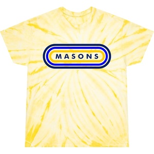 Greekgear Mason Capsule Tie-Dye Tee(Pale Yellow)
