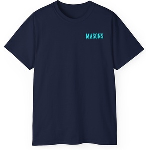 Greekgear Mason Flag T-Shirt(Navy)