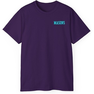 Greekgear Mason Flag T-Shirt(Purple)