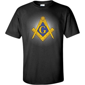 Greekgear Mason/Freemason Logo T-Shirt(Black)