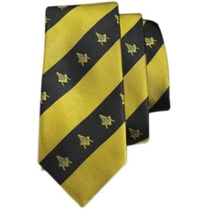 Greekgear Masonic Tie Bar Clip – Square and Compasses – with Gift Box