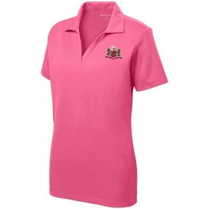 Phi Mu Emblem Polo(Pink)