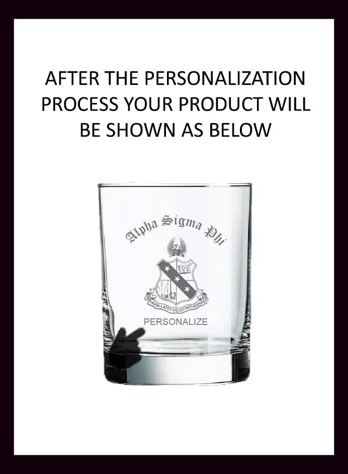 image:imageGreekgear Alpha Sigma Phi Old Style Glass Transparent