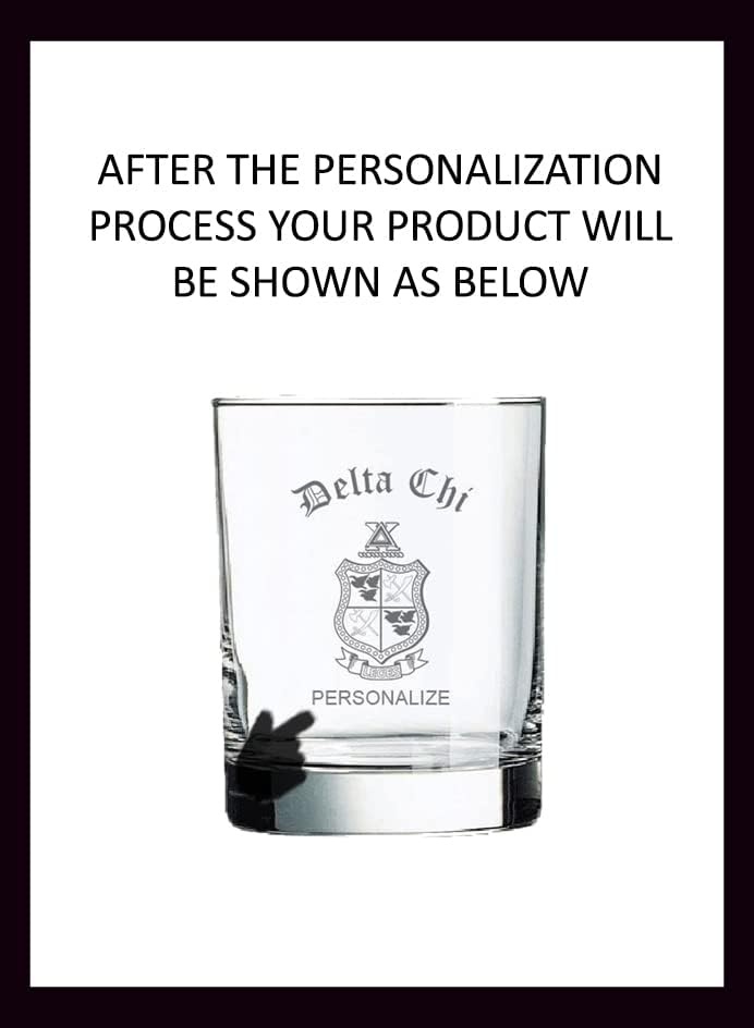 image:imageGreekgear Delta Chi Old Style Glass Transparent