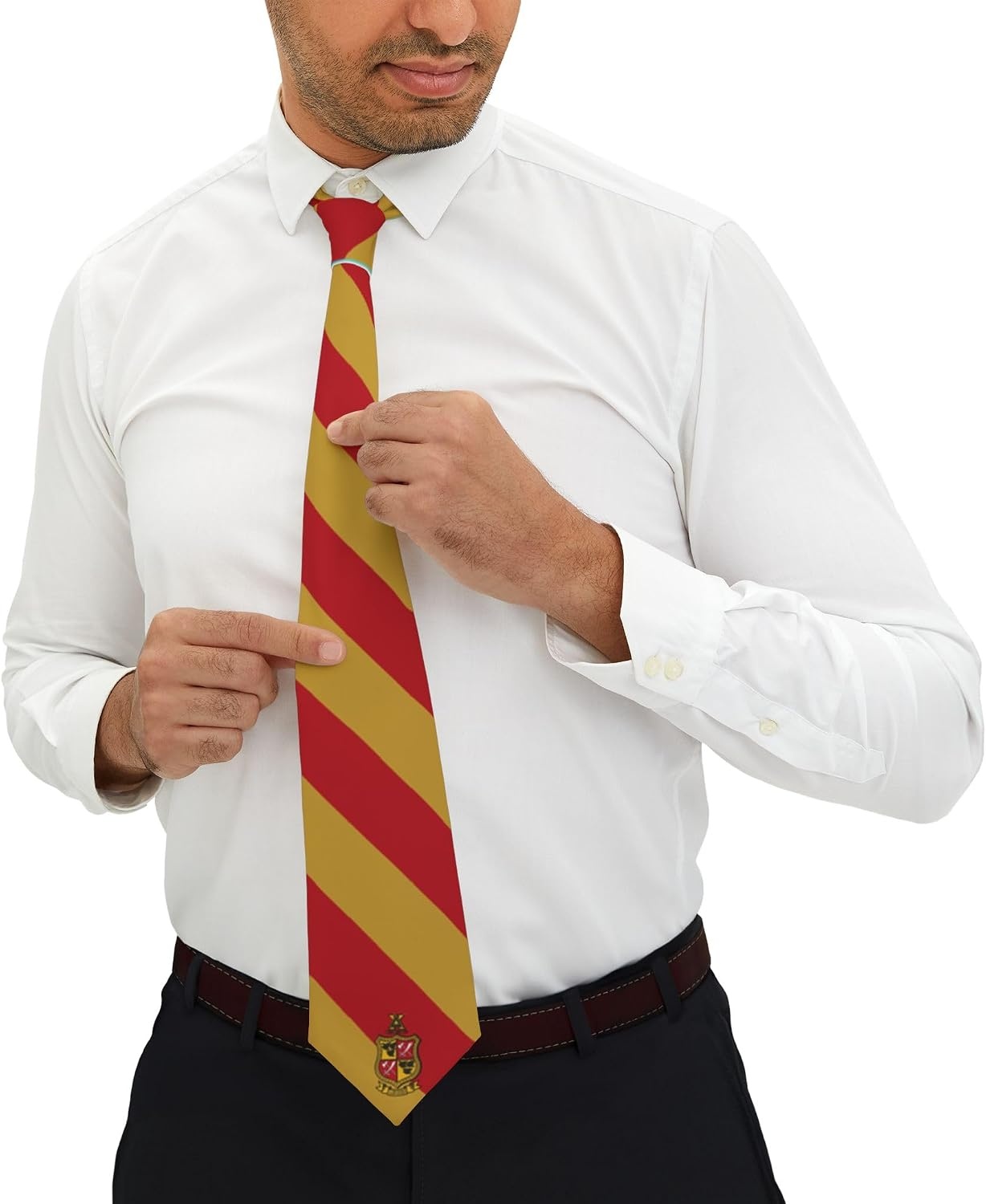 image:imageGreekgear Delta Chi Striped Necktie