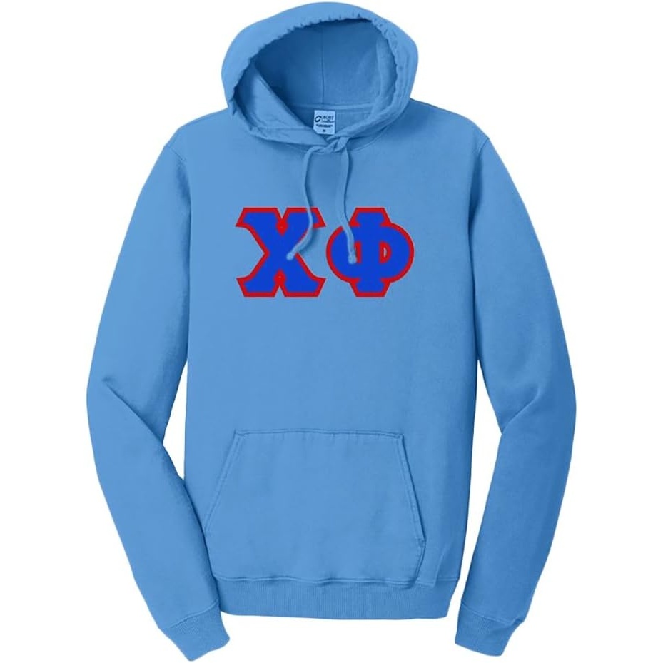 image:imageChi Phi PigmentDyed Lettered Hooded SweatshirtBlue Moon