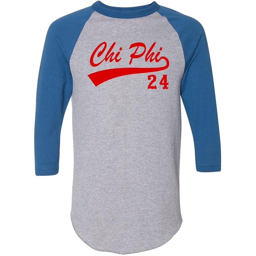 image:imageChi Phi Tail Year RaglanGrey WRoyal Blue