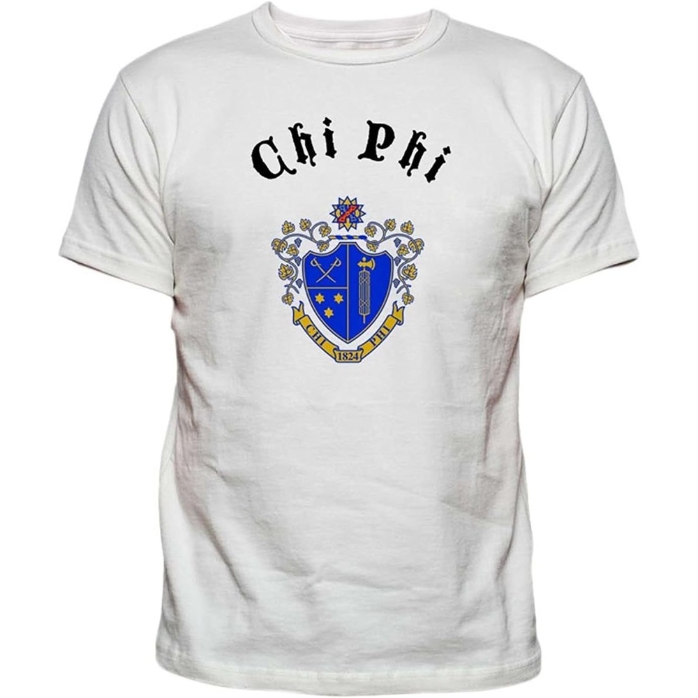 image:imageChi Phi Vintage Crest TShirtWhite