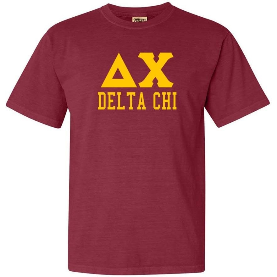 image:imageDelta Chi Greek Heavyweight TShirtBerry