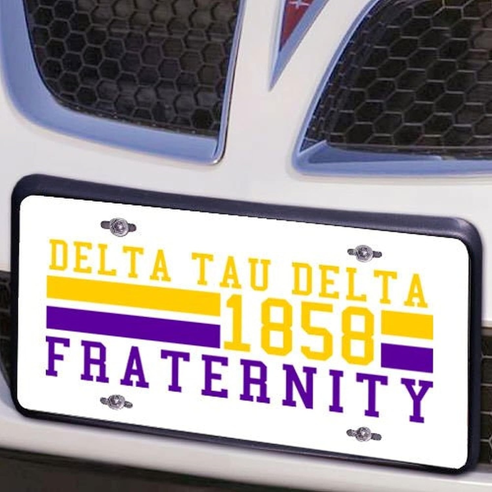 image:imageDelta Tau Delta DTD Year License Plate