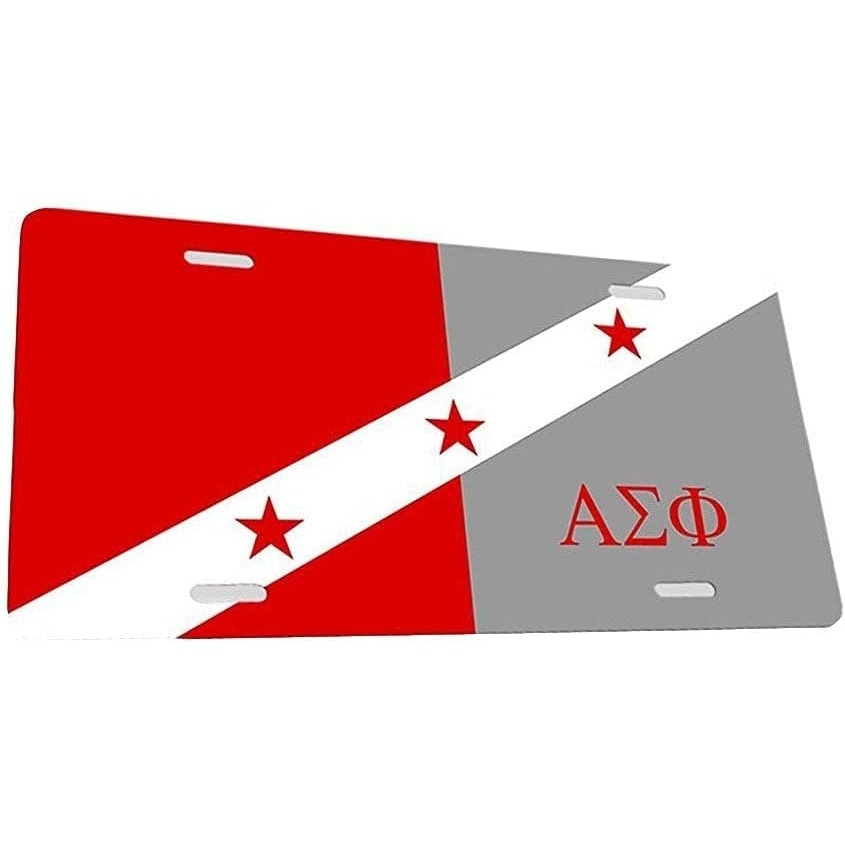 image:imageGreekgear Alpha Sigma Phi Flag License Cover