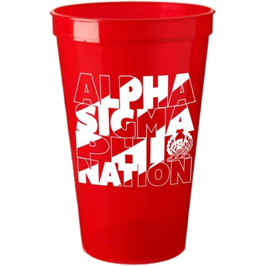 image:imageGreekgear Alpha Sigma Phi Nations Stadium Cup Set of 4