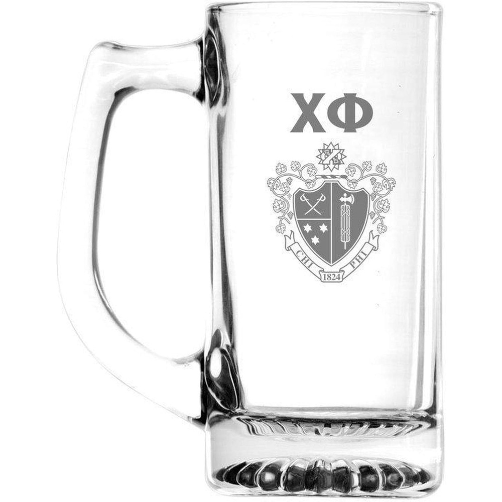 image:imageGreekgear Chi Phi Glass Engraved 25 Ounce Mug