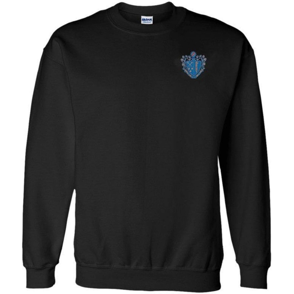 image:imageGreekgear Chi Phi Left Crest Crewneck SweatshirtBlack