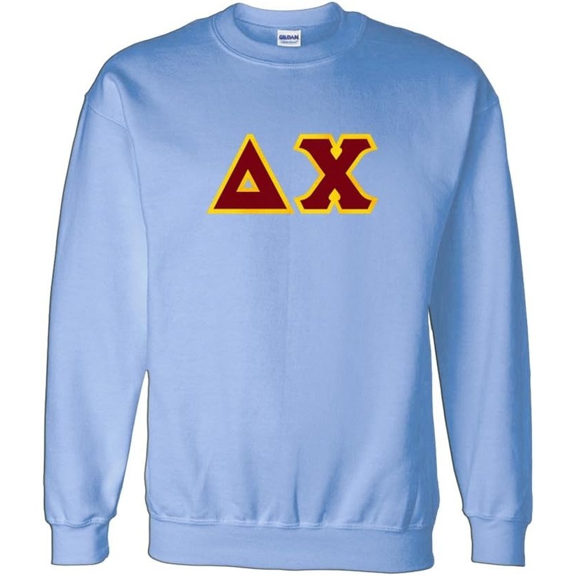 image:imageGreekgear Delta Chi Lettered CrewneckLight Blue