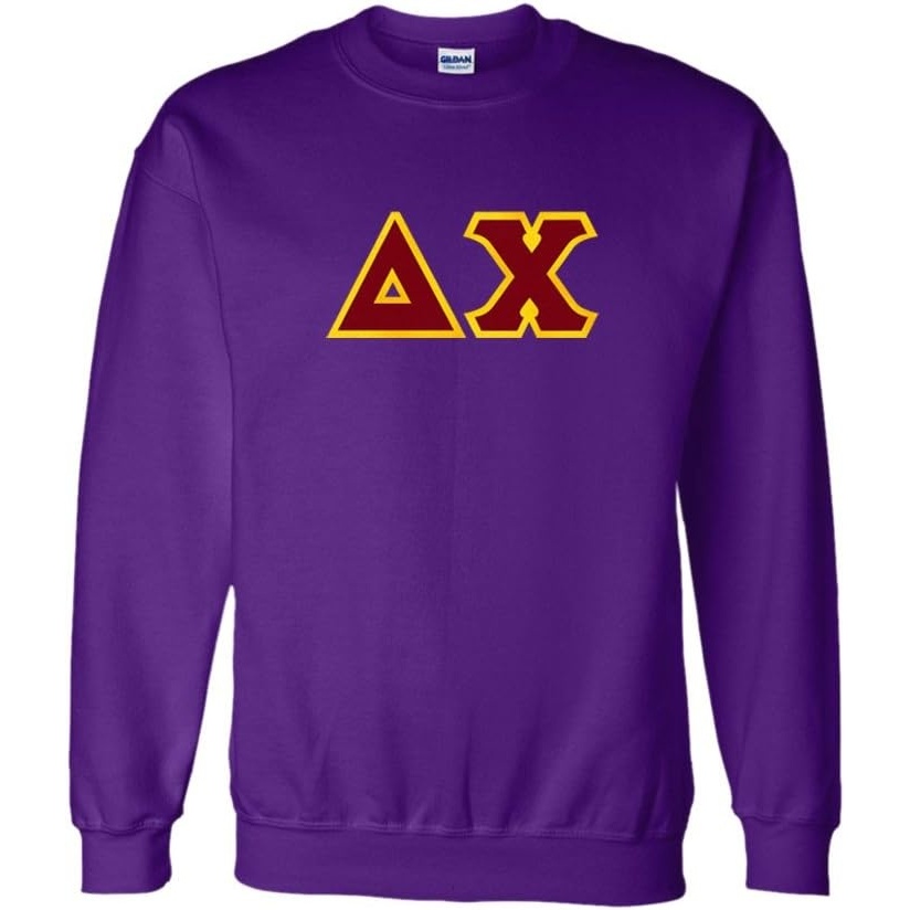 image:imageGreekgear Delta Chi Lettered CrewneckPurple