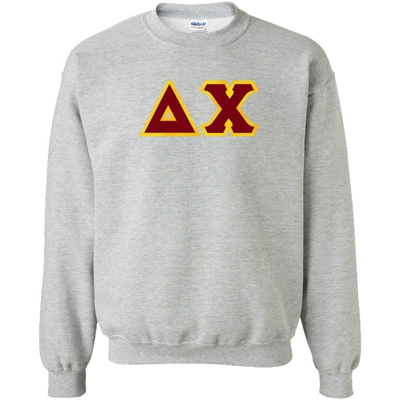 image:imageGreekgear Delta Chi Lettered CrewneckSports Grey