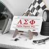 Alpha Sigma Phi Lettered Lines License Covers