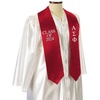 Greekgear Alpha Sigma Phi Embroidered Graduation Sash Stole