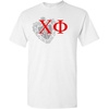 Chi Phi Greek Crest T-Shirt(Light Grey)