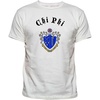 Chi Phi Vintage Crest T-Shirt(White)