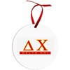 Delta Chi Classic Circle Ornaments