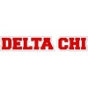 Delta Chi Long Window Sticker