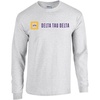 Delta Tau Delta DTD Logo Long Sleeve Tee(Light Grey)