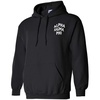 Greekgear Alpha Sigma Phi Social Hooded Sweatshirt(Black)