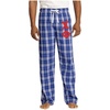 Greekgear Chi Phi Flannel Plaid Pant – PJ’s(Royal Blue)