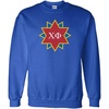 Greekgear Chi Phi Logo Crewneck Sweatshirt(Royal Blue)