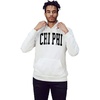 Greekgear Chi Phi Nickname Hooded Sweatshirt(White)