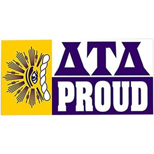 Delta Tau Delta DTD Proud Bumper Sticker