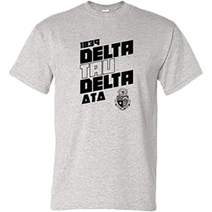 Delta Tau Delta DTD Upstanding Tee(Sports Grey)