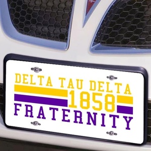 Delta Tau Delta DTD Year License Plate