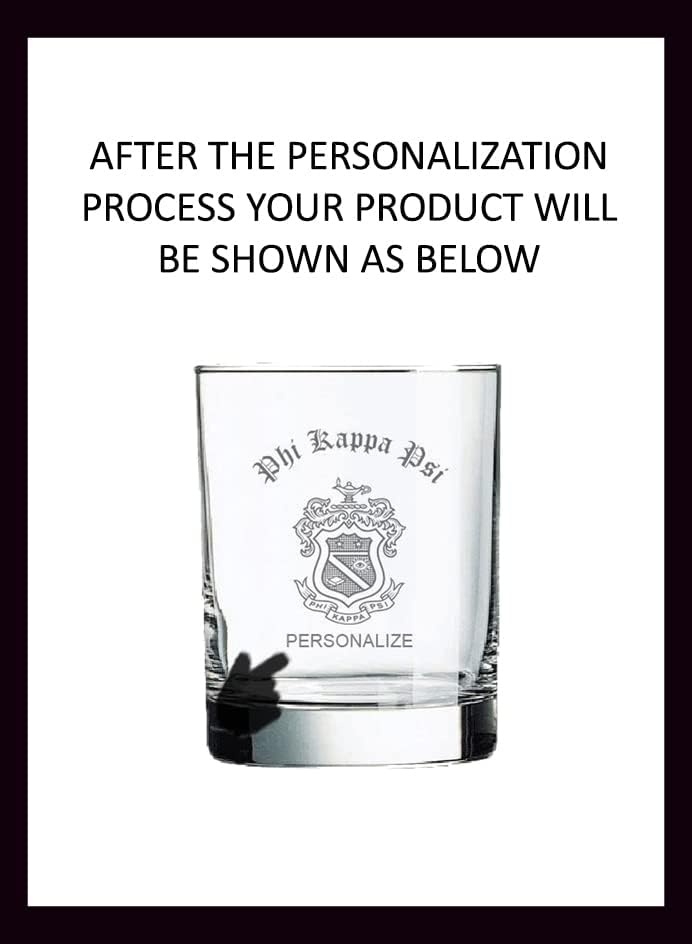 image:imageGreekgear Phi Kappa Psi Old Style Glass Transparent