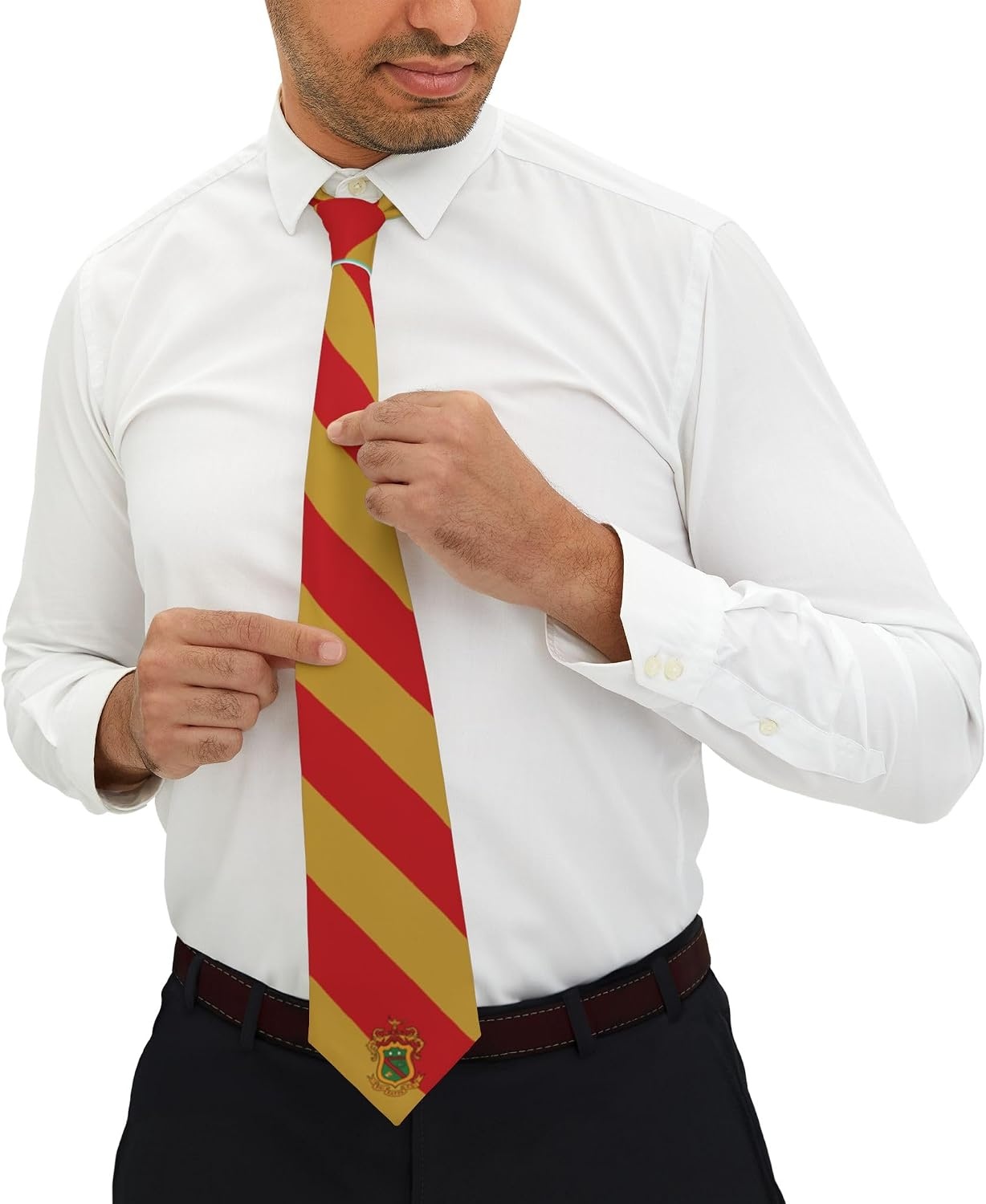 image:imageGreekgear Phi Kappa Psi Striped Necktie