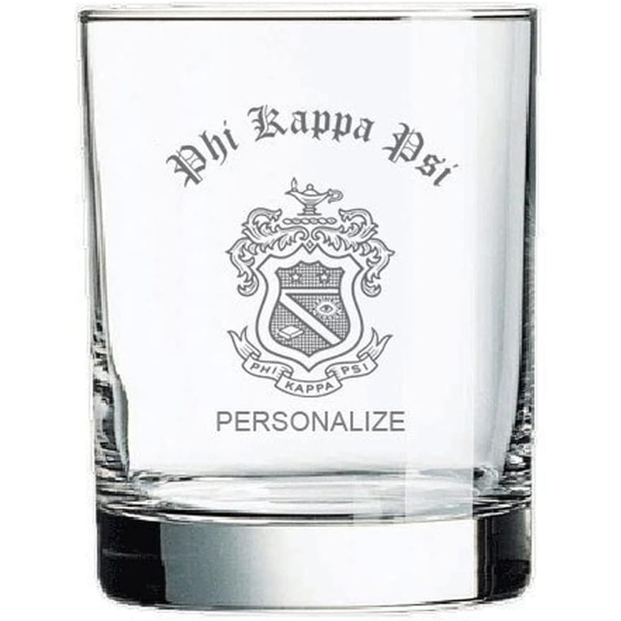 image:imageGreekgear Phi Kappa Psi Old Style Glass Transparent