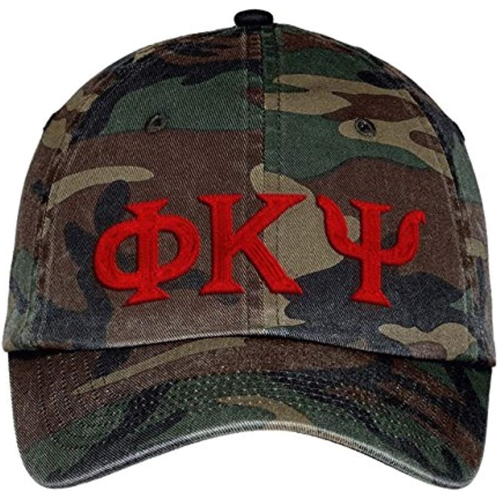 image:imagePhi Kappa Psi Lettered Camouflage Hat Military Camo