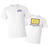 Delta Tau Delta DTD Flag T-Shirt(White)
